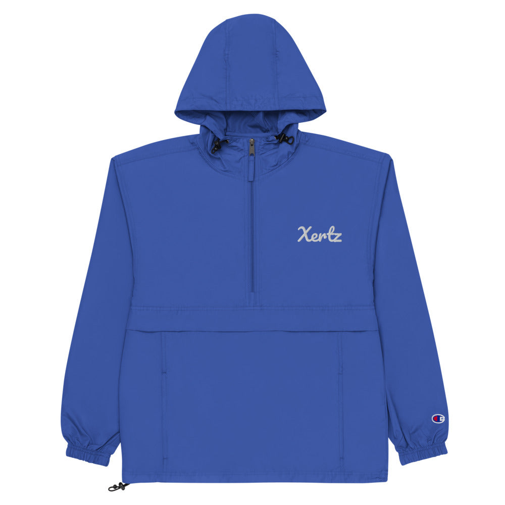 Xertz Embroidered Champion Packable Jacket